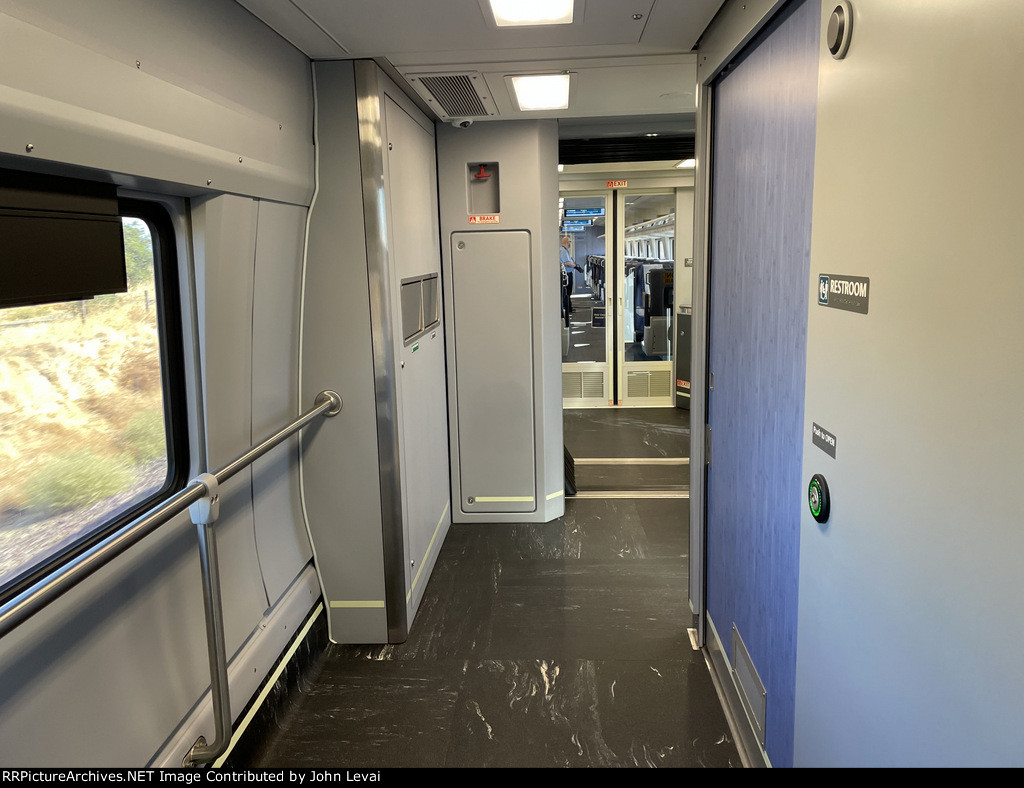 Interior of the Caltrans Siemens Venture Cars